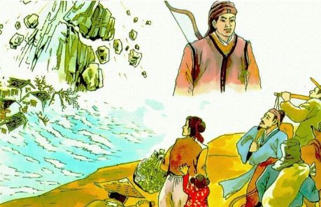 名叫海力布的石头在哪里