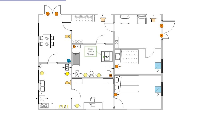 家庭消防疏散图怎么画