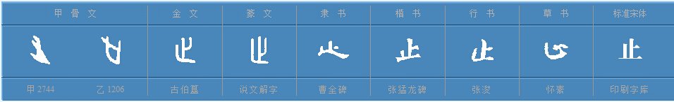 止字的部首是什么