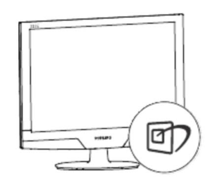 飞利浦的显示屏出现smartlmage on 这是怎么回事？