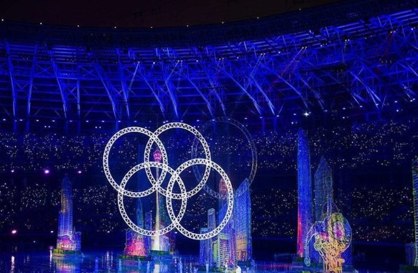 全运会五环怎么变四环了？