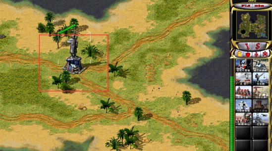 红警2里如何空投建筑物?