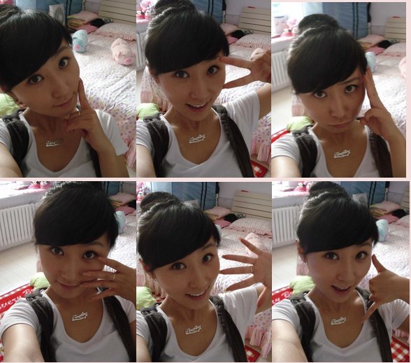 什么是非主流拍照片动作1到10啊