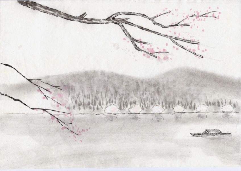 兰陵美酒郁金香， 玉碗盛来琥珀光