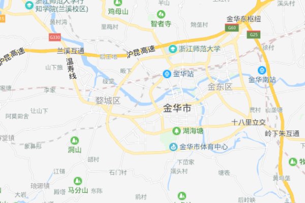 金华属于哪个城市
