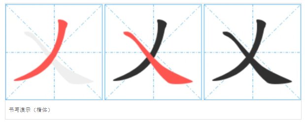 “乂”这个念什么？什么意思？