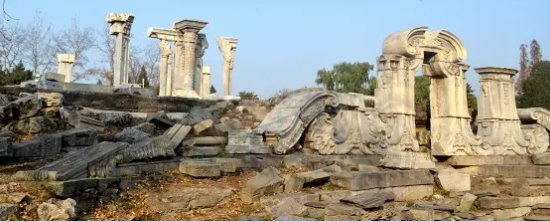 圆明园谁烧毁的