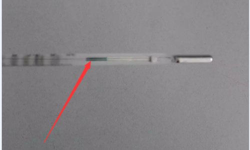 水银体温度计图解，怎么看