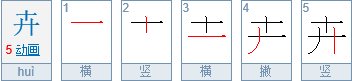 “开” 加一笔是什么字