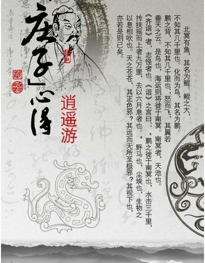 “怒而飞，其翼若垂天之云”是什么意思？