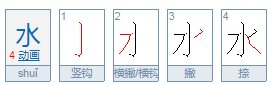水字几画？