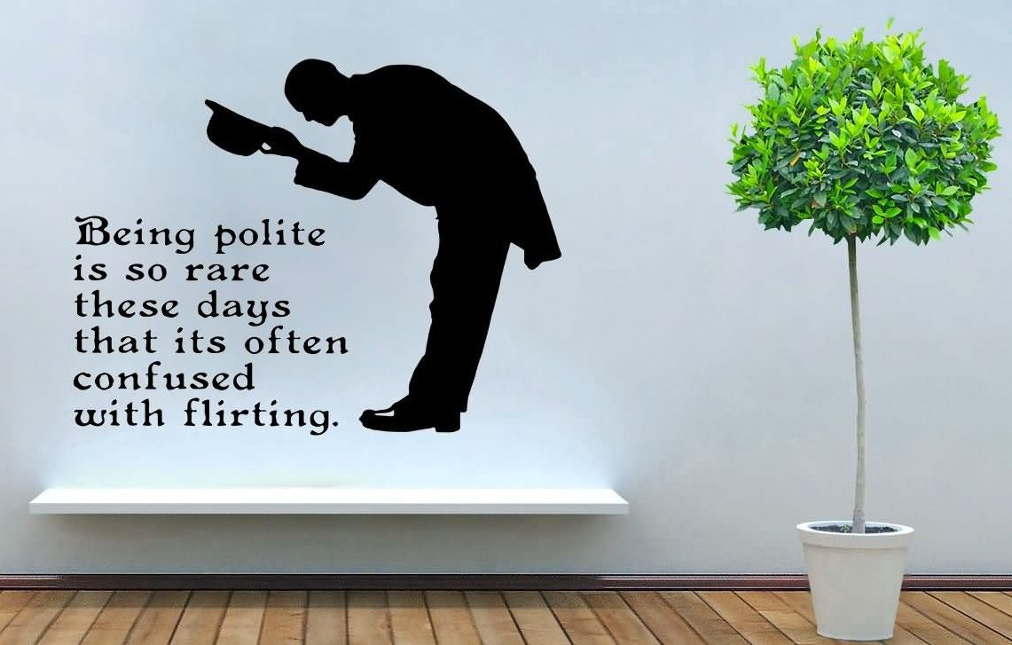 有礼貌的用英语怎么说