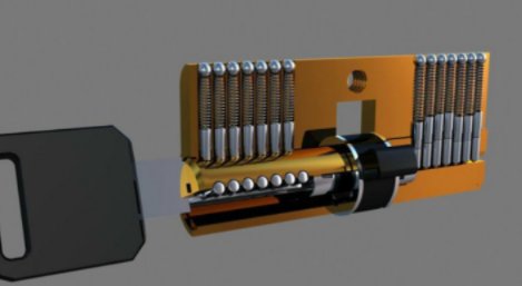 单钩开卡巴锁开锁技巧