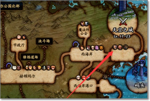 dnf游戏中的npc奥兰奶奶在哪里?