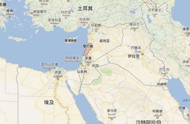 黎巴嫩在哪个国家？