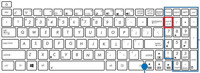 笔记本键盘字母变数字怎么按回来