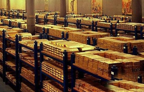 中国在美国的黄金储备有多少吨?