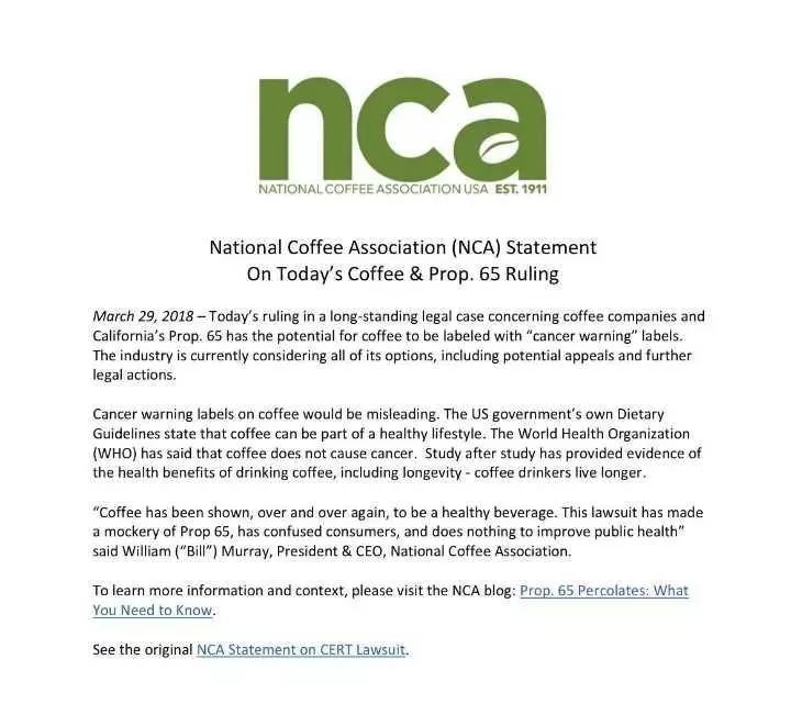 星巴克会致癌吗?