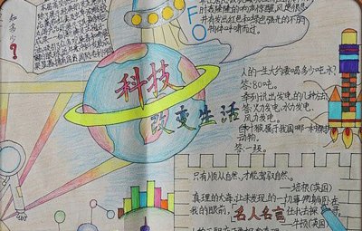 科学小报的内容有哪些？