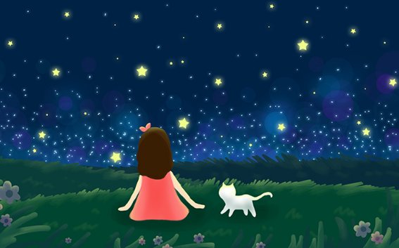 为什么星星会眨眼睛？