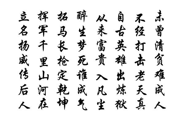 未曾清贫难成人，不经打击老天真。 这首诗的出处叫什么名字？