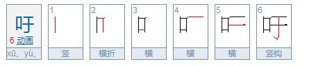 吁是多音字组词