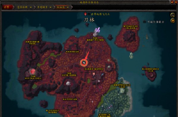 wow秘血岛怎么去