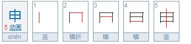 申的偏旁部首是什么？