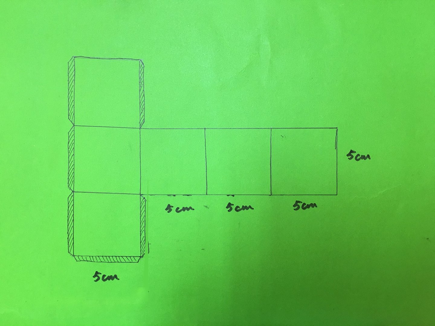 怎样用卡纸制作正方体、长方体