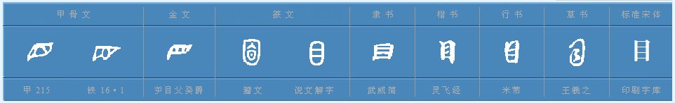 目组词有哪些词语