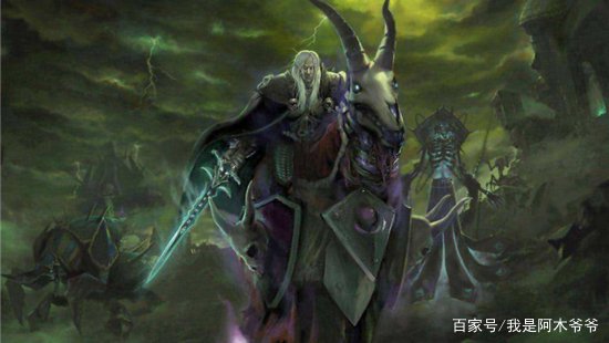 《魔兽争霸3》当中的剑圣,后面插了一个旗子有什么寓意?