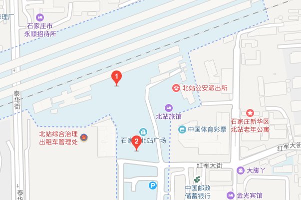 石家庄站,石家庄北站,石家庄新站,石家庄南站怎么区分??