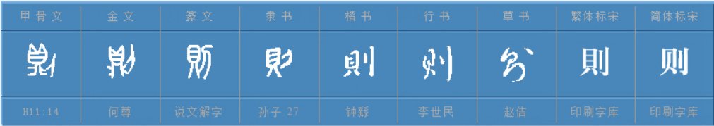 则组词语有哪些成语