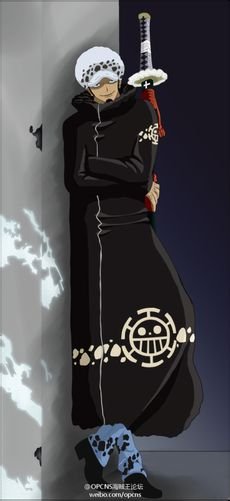 急求海贼王罗的QQ透明皮肤，多发几张