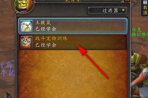 魔兽世界战斗宠物训练师在哪