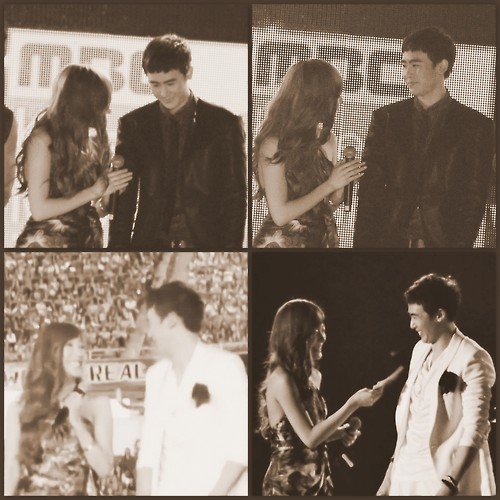 求少女时代tiffany和尼坤同台的照片？