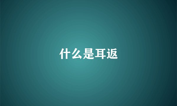 什么是耳返