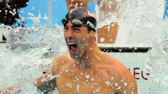 菲尔普斯和孙杨谁更厉害，他们在一起共同比赛过吗？