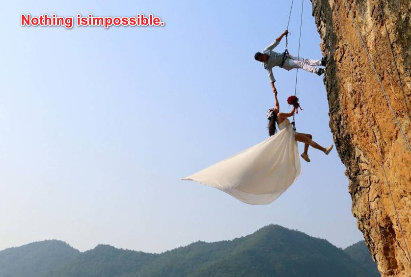 Nothing isimpossible 中文是什么意思？
