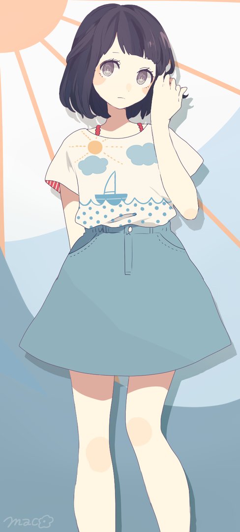 QQ输入法皮肤“青色校园”的原图