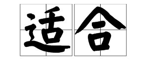 “适合”是什么意思？