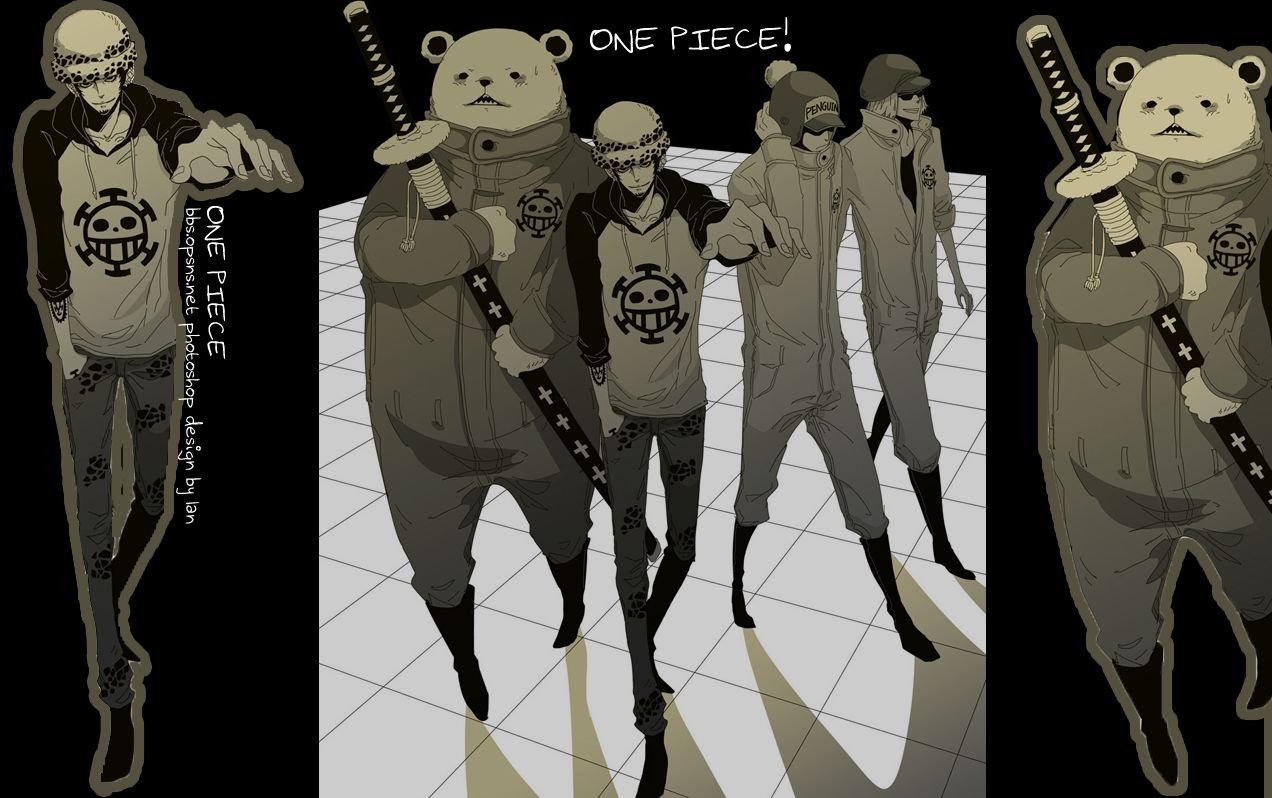 急求海贼王罗的QQ透明皮肤，多发几张