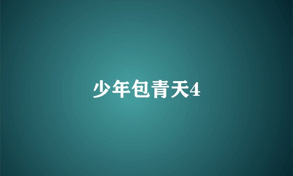 少年包青天4