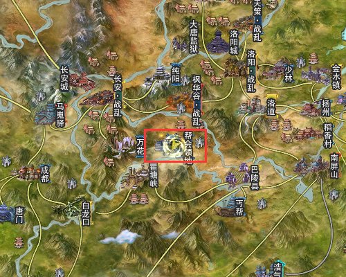 剑网3 帮会食堂怎么走