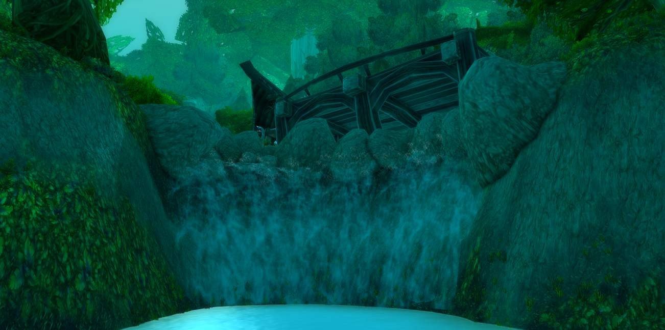 魔兽世界里月光林地的飞点在永夜港???