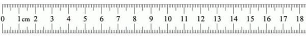 一厘米有多长?