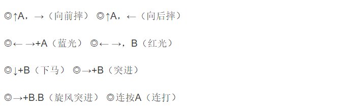 街机三国志2赤壁之战出招表