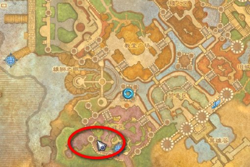 魔兽战地机器人110G图纸在哪打(确切位置)