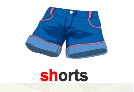 短裤的英语怎么说