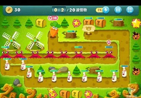 第9关怎么解锁 保卫萝卜挑战第9关攻略